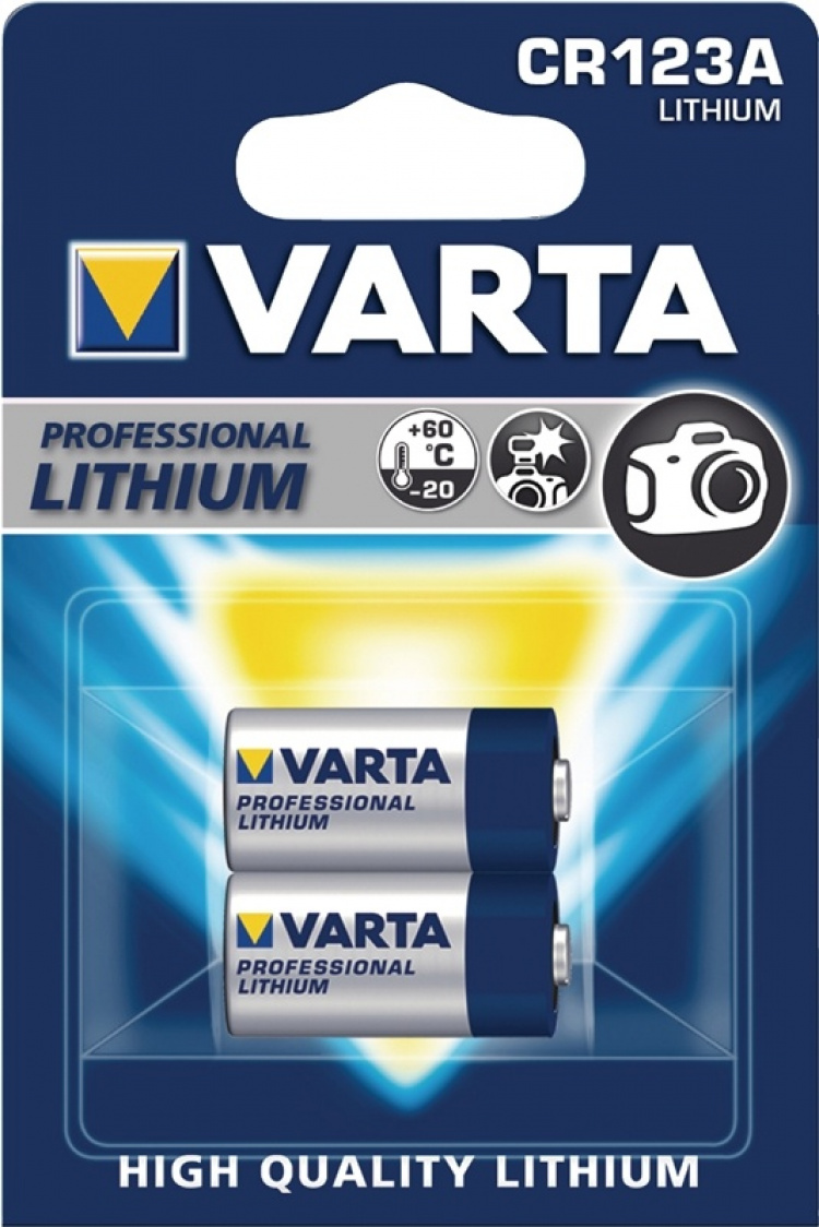 Varta Lithium Thionyl Chloride Battery ER14505 | 3 V DC | 1430 mAh | 2-Blister | Grey / Silver Varta Lithium Thionyl Chloride Battery ER14505 | 3 V DC | 1430 mAh | 2-Blister | Grey / Silver