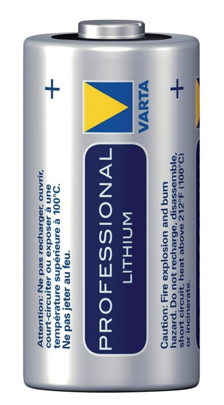 Varta Lithium Thionyl Chloride Battery ER14505 | 3 V DC | 1430 mAh | 2-Blister | Grey / Silver Varta Lithium Thionyl Chloride Battery ER14505 | 3 V DC | 1430 mAh | 2-Blister | Grey / Silver