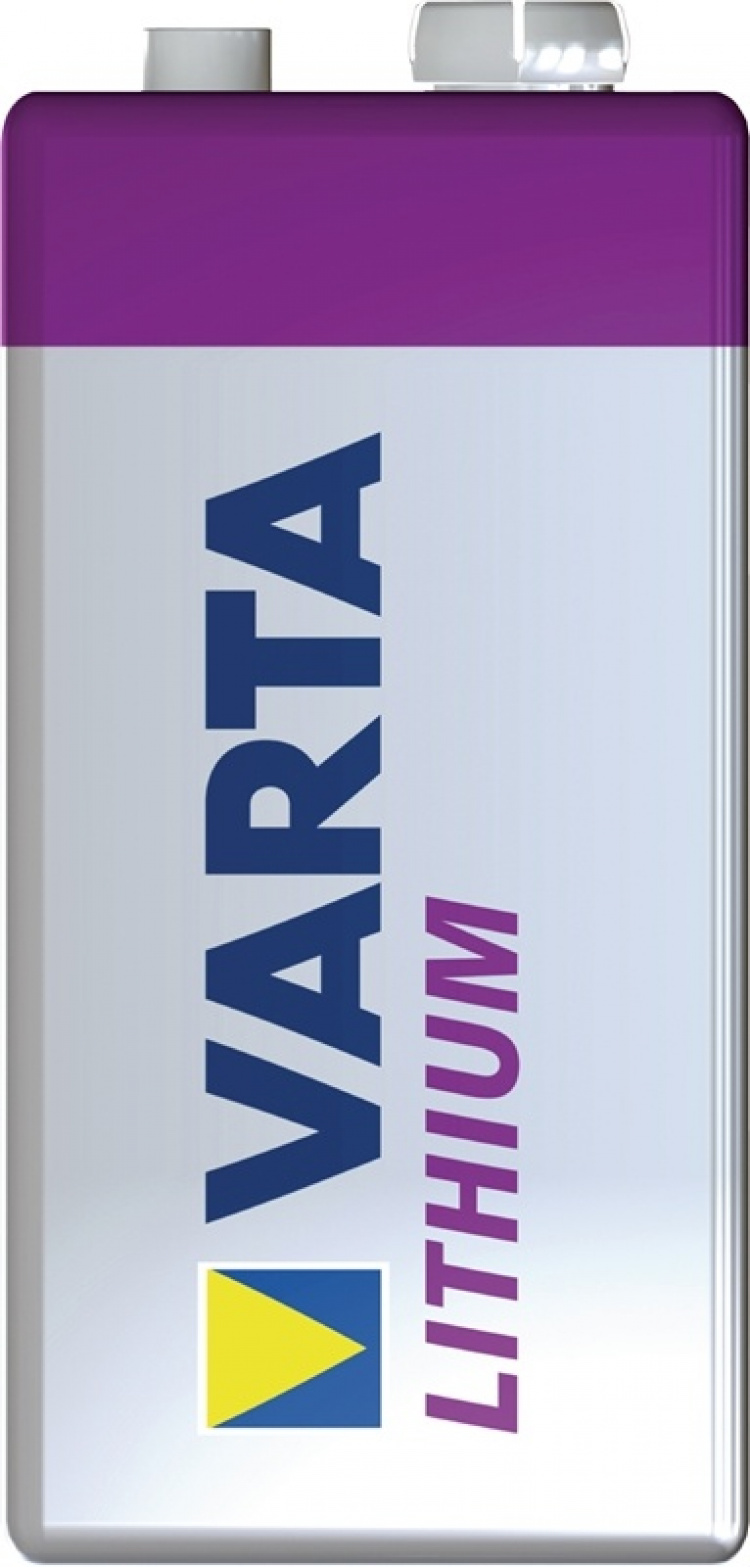 Varta Lithium Battery 9 V | 1200 mAh | 1-Blister Varta Lithium Battery 9 V | 1200 mAh | 1-Blister