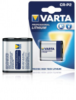 Varta CR P2 (6204) Battery, 1 pc. blister Photo lithium battery, 6 V Varta CR P2 (6204) Battery, 1 pc. blister Photo lithium battery, 6 V