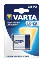 Varta CR P2 (6204) Battery, 1 pc. blister Photo lithium battery, 6 V Varta CR P2 (6204) Battery, 1 pc. blister Photo lithium battery, 6 V