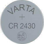 Varta CR2430 (6430) Battery, 1 pc. blister lithium button cell, 3 V Varta CR2430 (6430) Battery, 1 pc. blister lithium button cell, 3 V