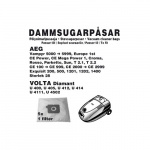 Champion Dammpåsar AEG/Volta, 5st