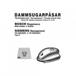 Champion Dust bags Bosch/Siemens 5pcs Champion Dust bags Bosch/Siemens 5pcs