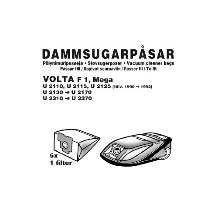 Champion Dammpåsar Volta F1, 5st Champion Dammpåsar Volta F1, 5st