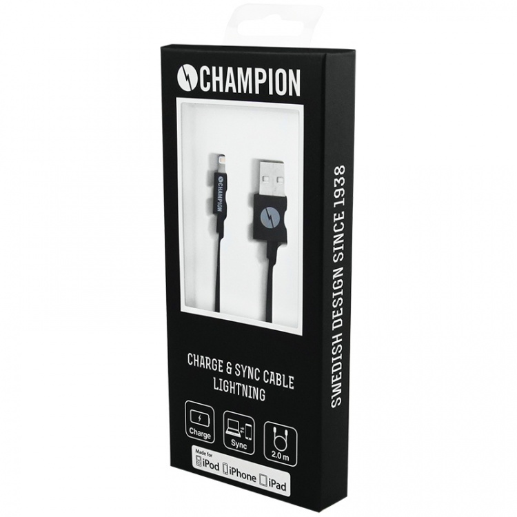 Champion Ladd&Synk kab Lightning 2m Sva