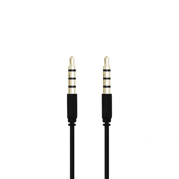 Champion 3,5mm Audio Cable 1m Black Champion 3,5mm Audio Cable 1m Black