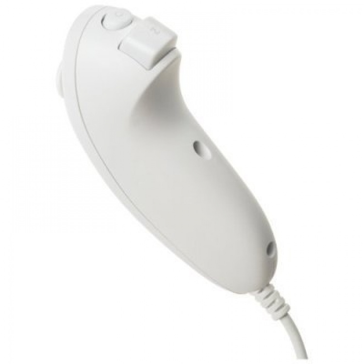 Nunchuk for Wii and Wii U (White)