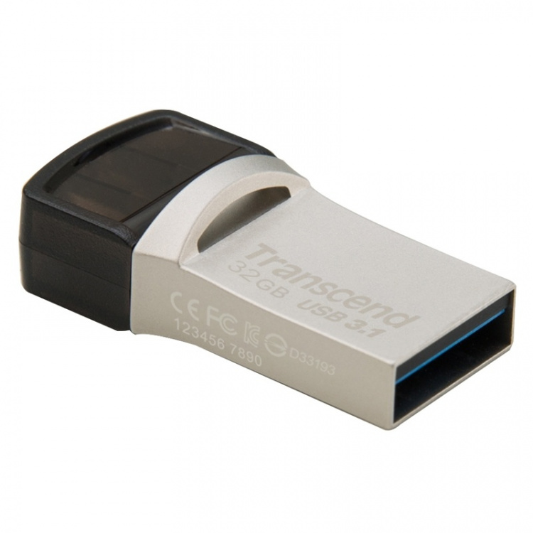 Transcend USB-minne (USB3+Type-C) 32GB Transcend USB-minne (USB3+Type-C) 32GB