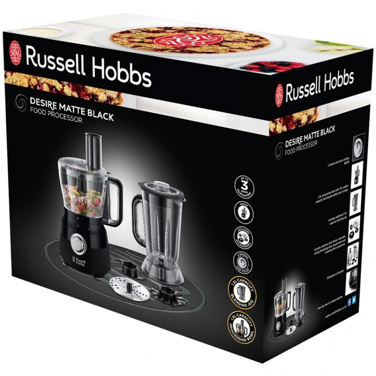 Russell Hobbs Matberedare 24732-56 Black Foo Russell Hobbs Matberedare 24732-56 Black Foo