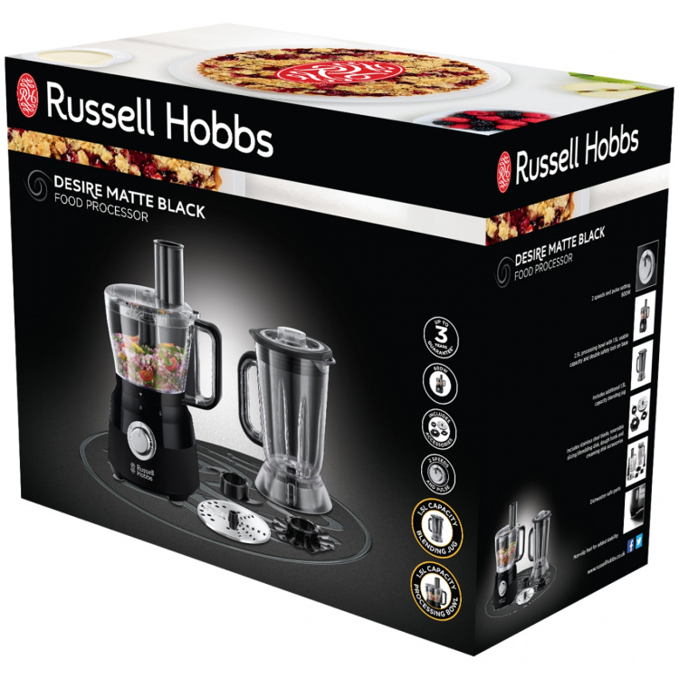 Russell Hobbs Matberedare 24732-56 Black Foo Russell Hobbs Matberedare 24732-56 Black Foo