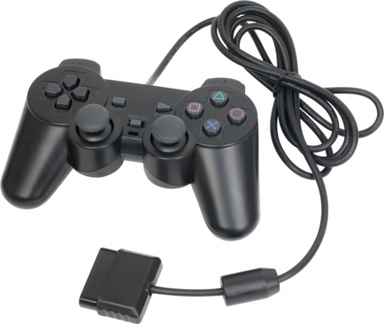 Hand controller for Playstation 2 (Black)