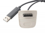 Xbox 360 Play & Charge Cable (White) Xbox 360 Play & Charge Cable (White)