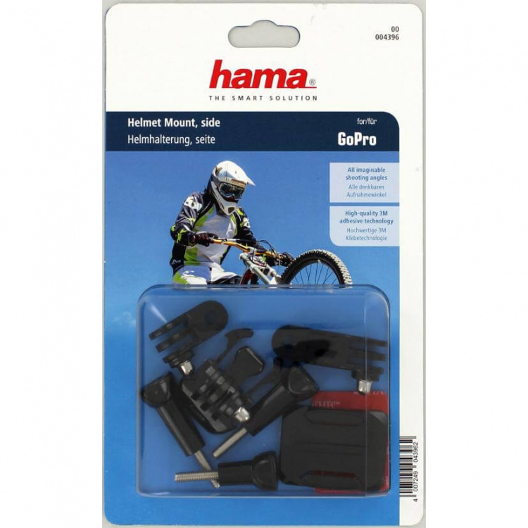 Hama GoPro Helmet Mount Side Hama GoPro Helmet Mount Side