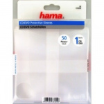 Hama CD/DVD Protective Sleeves 50, transparent