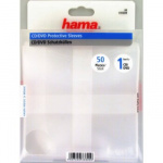 Hama CD/DVD Protective Sleeves 50, transparent