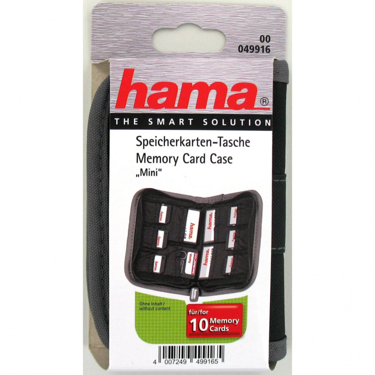 Hama Memory Card Case, black/ grey