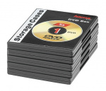Hama ard DVD Jewel Case, pack of 5, black
