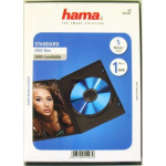 Hama ard DVD Jewel Case, pack of 5, black