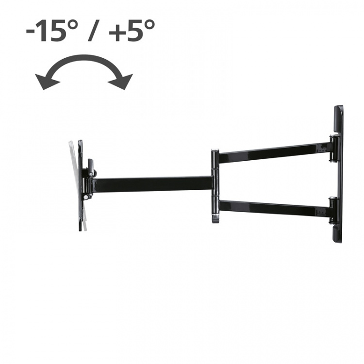 HAMA Väggfäste Fullmotion 2arm Vesa 200x200 Svart