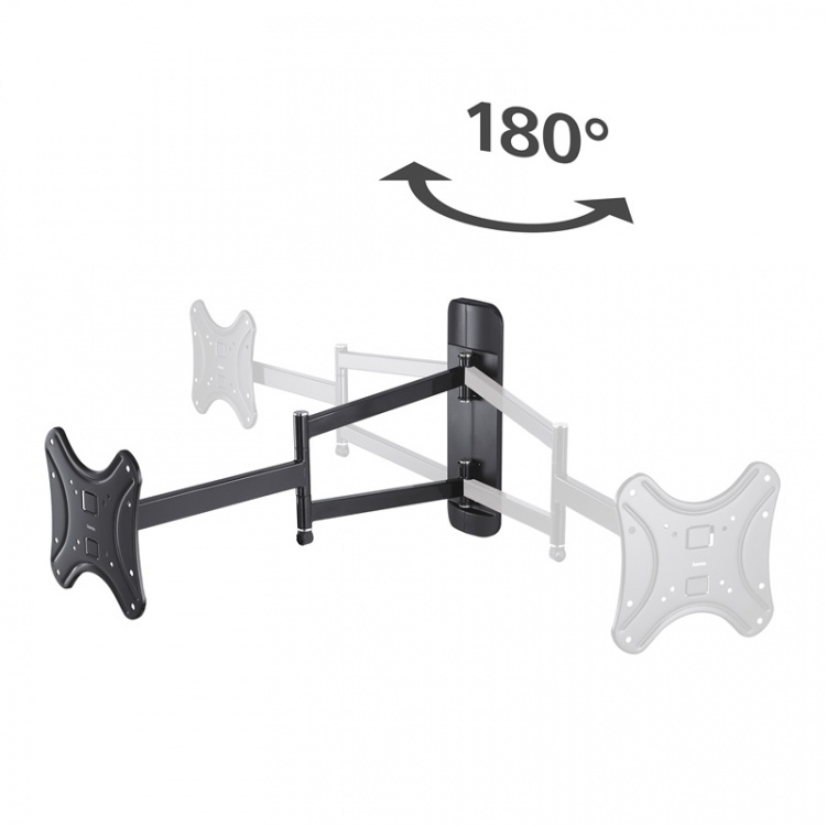 HAMA Väggfäste Fullmotion 2arm Vesa 200x200 Svart
