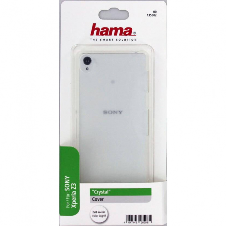 Hama Cover Transparent Crystal Xperia Z3