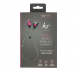 KitSound Earphone Trail Sport Rosa In-Ear Wireless