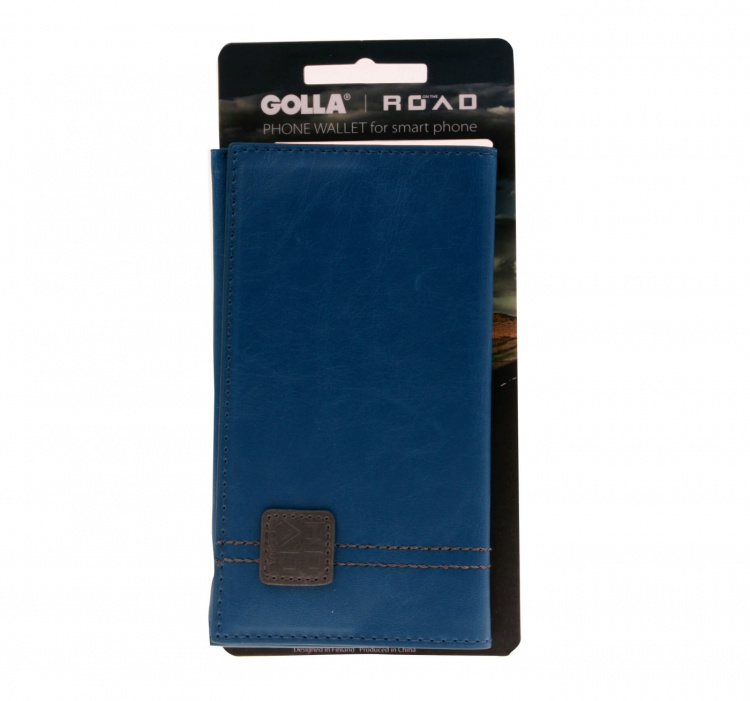 Golla hone Wallet Bill for Sa msung Galaxy S4, Blue/Grey Golla hone Wallet Bill for Sa msung Galaxy S4, Blue/Grey