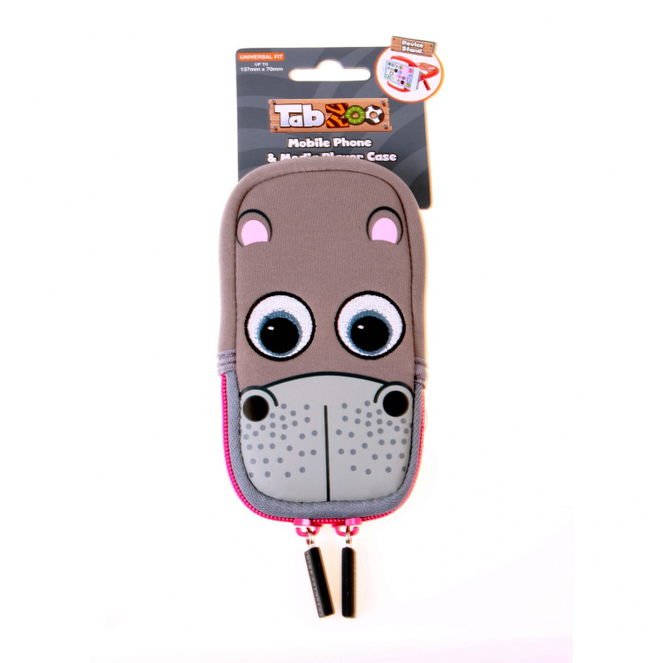 TABZOO Mobilväska Flodhäst Grå Universal TABZOO Mobilväska Flodhäst Grå Universal