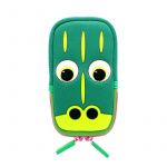 TABZOO Mobilväska Krokodil Grön Universal TABZOO Mobilväska Krokodil Grön Universal