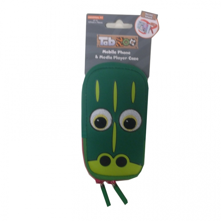 TABZOO Mobilväska Krokodil Grön Universal TABZOO Mobilväska Krokodil Grön Universal