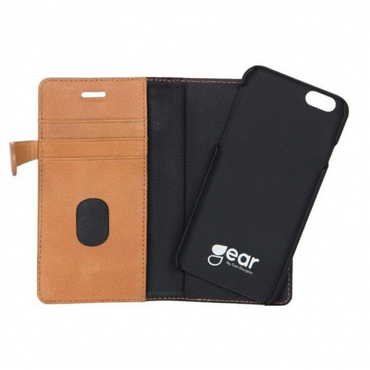 Buffalo Wallet Case iPhone 6 / 6S Cognac Buffalo Wallet Case iPhone 6 / 6S Cognac
