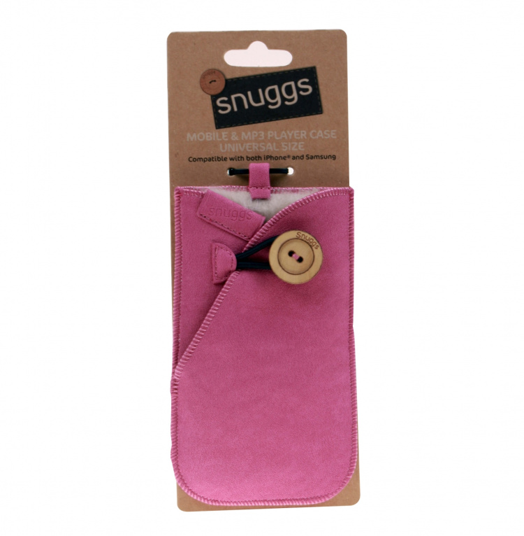 SNUGGS Phone/Smartphone Sleev e, Universal, Pink SNUGGS Phone/Smartphone Sleev e, Universal, Pink