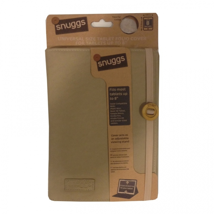 SNUGGS Portfolio, 8, Universa l, Beige
