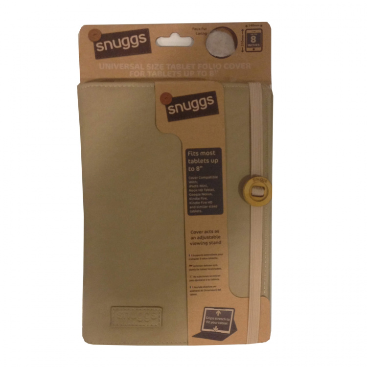 SNUGGS Portfolio, 8, Universa l, Beige