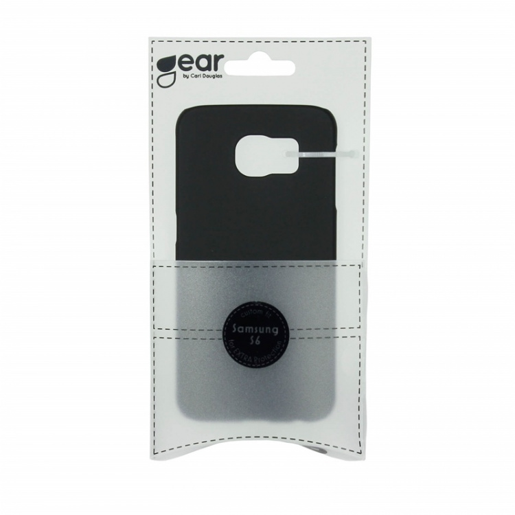Gear Phone Case Black - Samsung S6