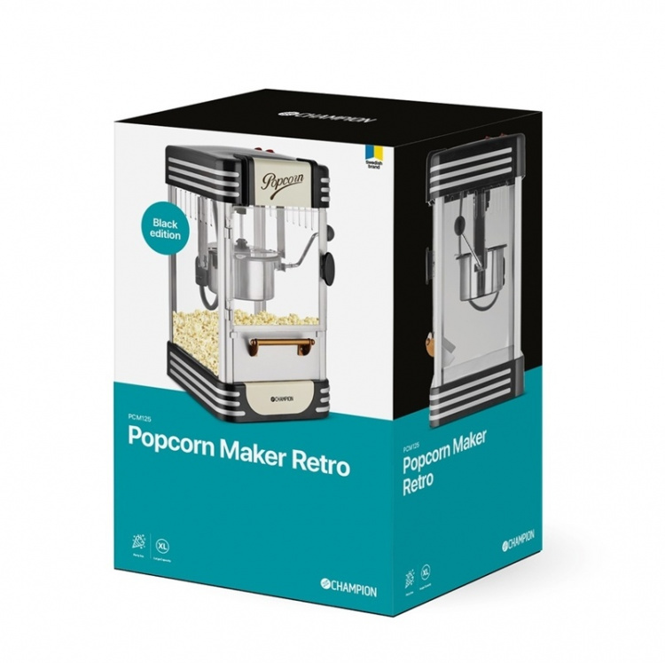 Champion Popcornmaskin Retro, Black Edition