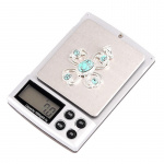 Pocket-sized digital scale, up to 1000 grams, backlit Pocket-sized digital scale, up to 1000 grams, backlit