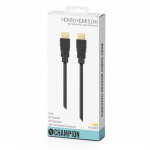 Champion HDMI-kabel Ha-Ha Svart 5.0m Champion HDMI-kabel Ha-Ha Svart 5.0m