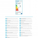 Philips Macaw Vägglampa LED 1x3W Inox Philips Macaw Vägglampa LED 1x3W Inox
