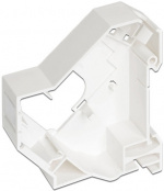 DeLOCK Keystone modulhållare för montering på DIN-skena, vit