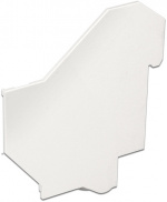 DeLOCK täckbit för DeLOCK 86212/86232, plast, vit