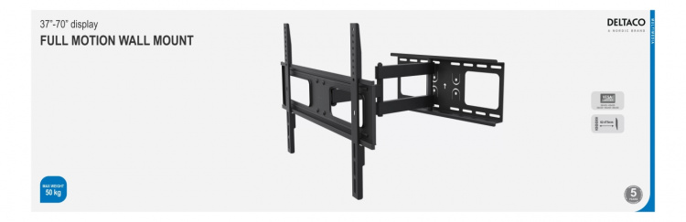 DELTACO wall mount for tv/screen, 32 DELTACO wall mount for tv/screen, 32