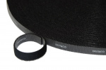 DELTACO Hook and loop fastener cable ties, width 10mm, 25m, black DELTACO Hook and loop fastener cable ties, width 10mm, 25m, black