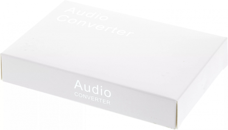 DELTACO audio converter from digital to analog with 3,5mm, black