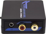 DELTACO audio converter from digital to analog with 3,5mm, black