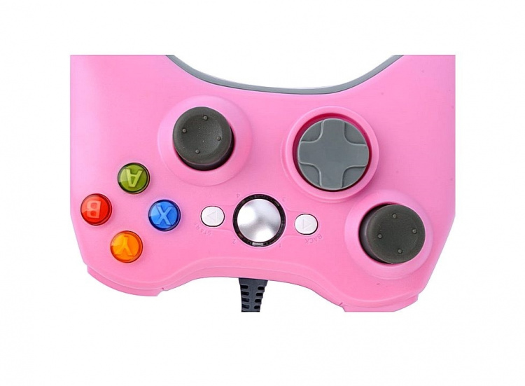Rosa handkontroll till Xbox 360