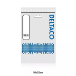 DELTACO antennkabel 100Hz 1m, ferritkärnor
