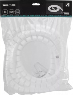DELTACO nylon wire tube, 25mm diameter tool included, 5m, white DELTACO nylon wire tube, 25mm diameter tool included, 5m, white