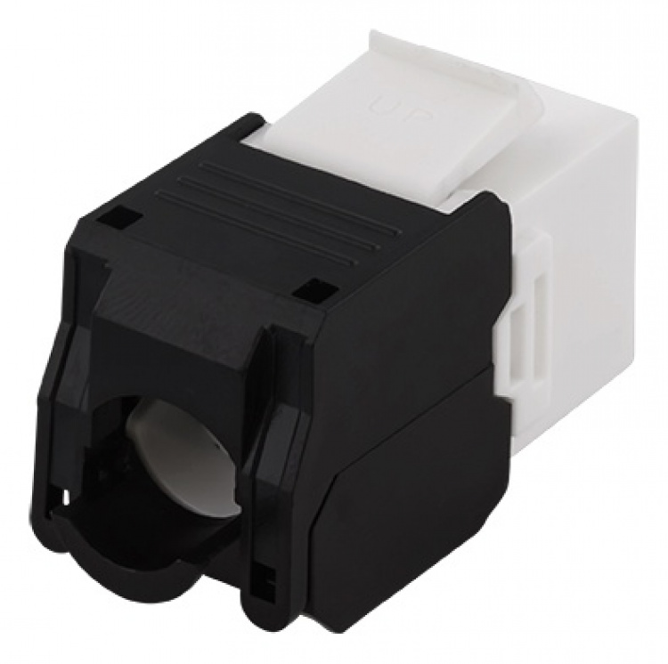 DELTACO UTP Cat6a keystone connector, 